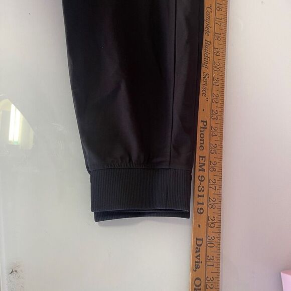 7 Diamonds Black Polyester Sport Infinity Jogger Activewear Pants Medium - Picture 6 of 7